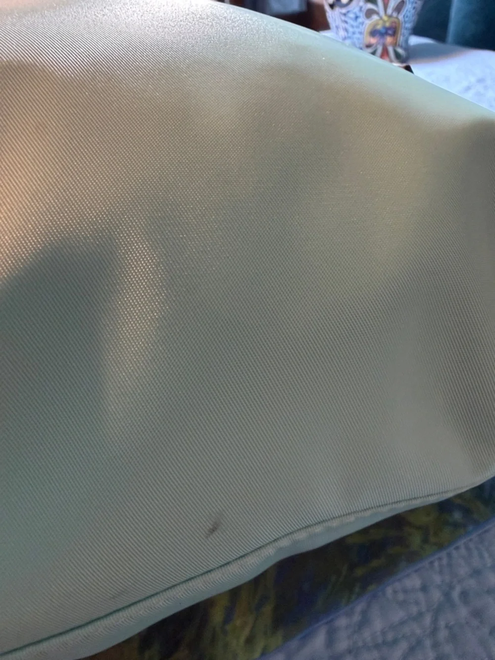 kate spade Mint Green Tote with Accent Scarf 11 x 10 - Picture 8 of 12